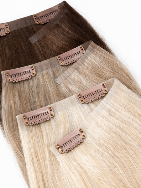 Clip ins - Russisches Echthaar (150 Gramm)